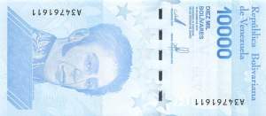 10000 Bolivares 2019